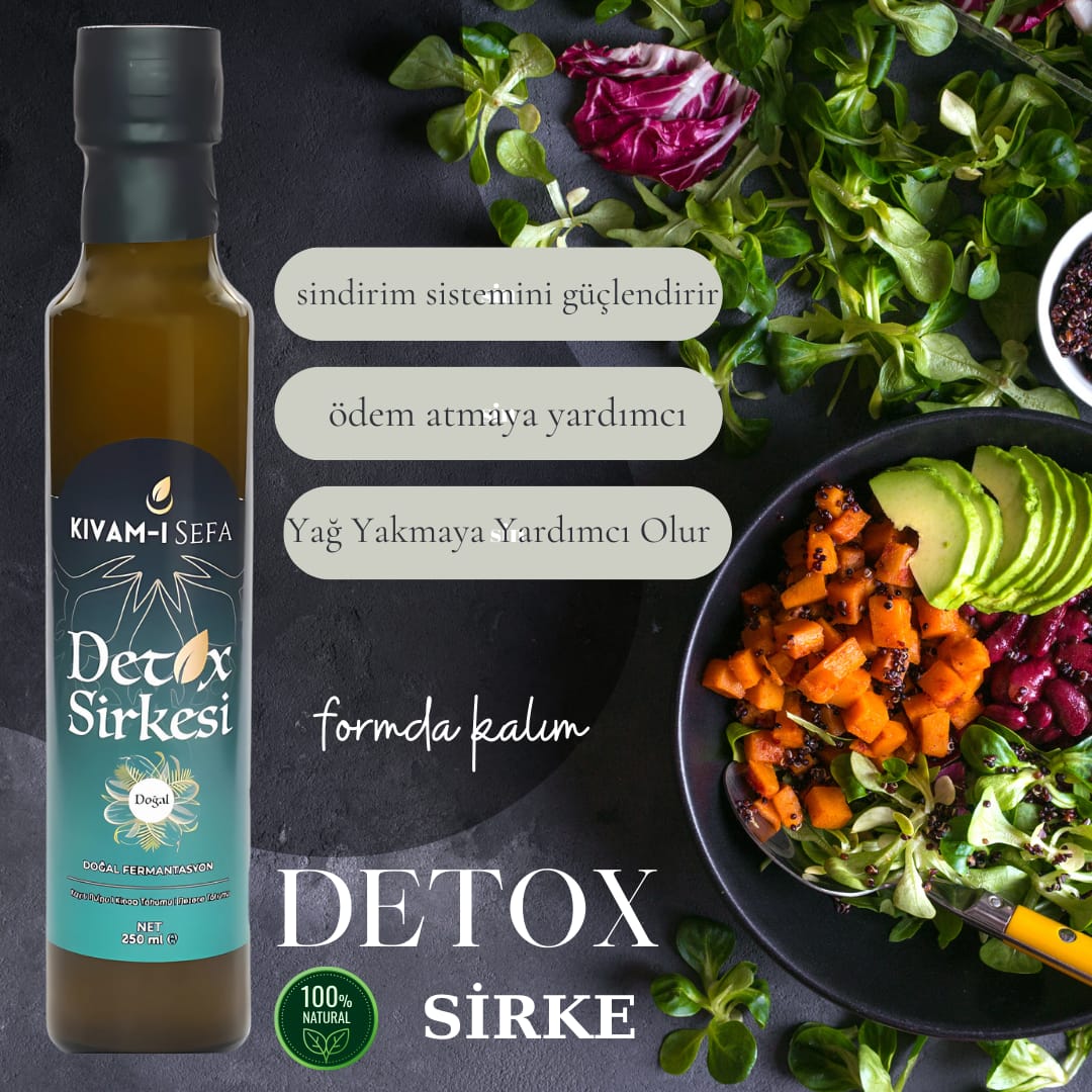 Kiram-ı Sefa Detox Sirkesi, doğal ve sağlıklı içecek
